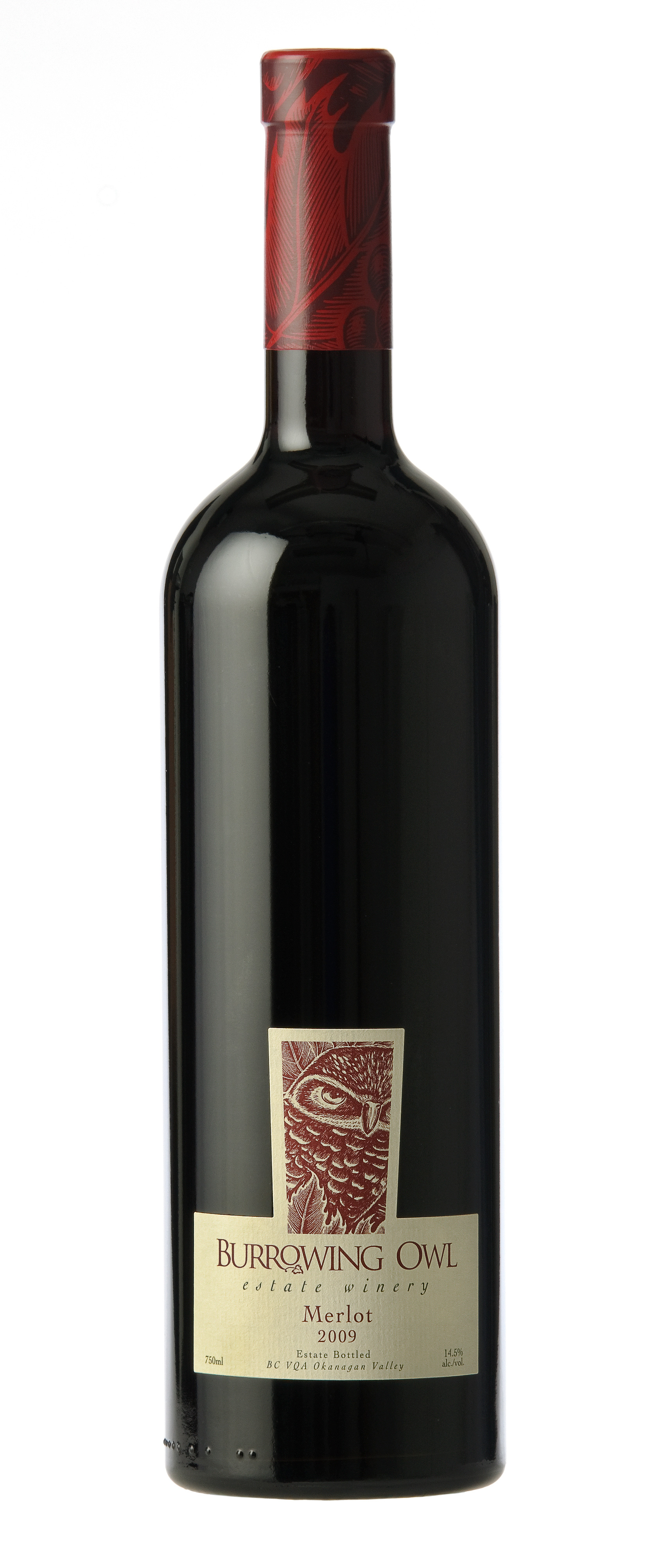 Merlot Burrowing Owl Estate Winery
