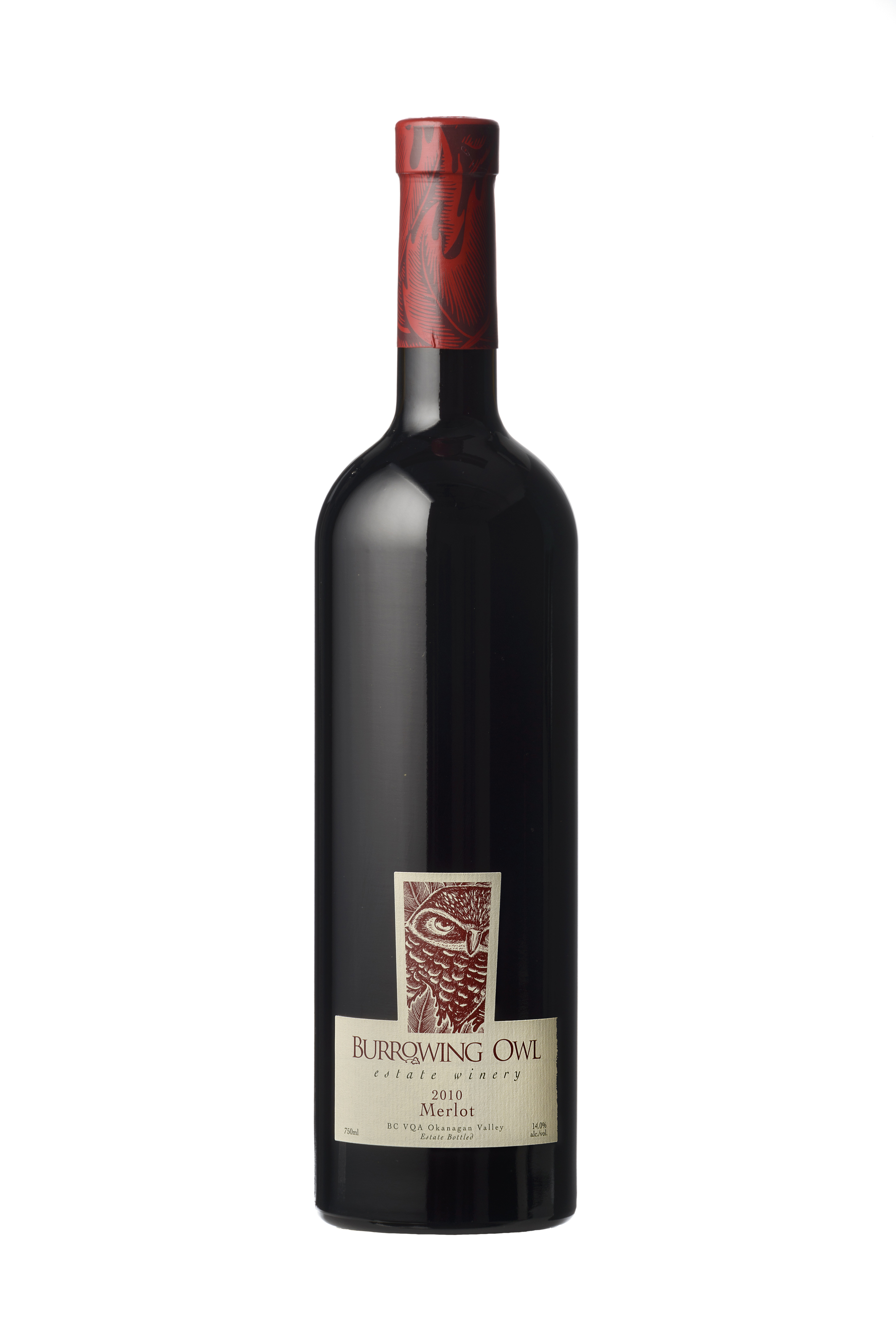 Merlot Burrowing Owl Estate Winery
