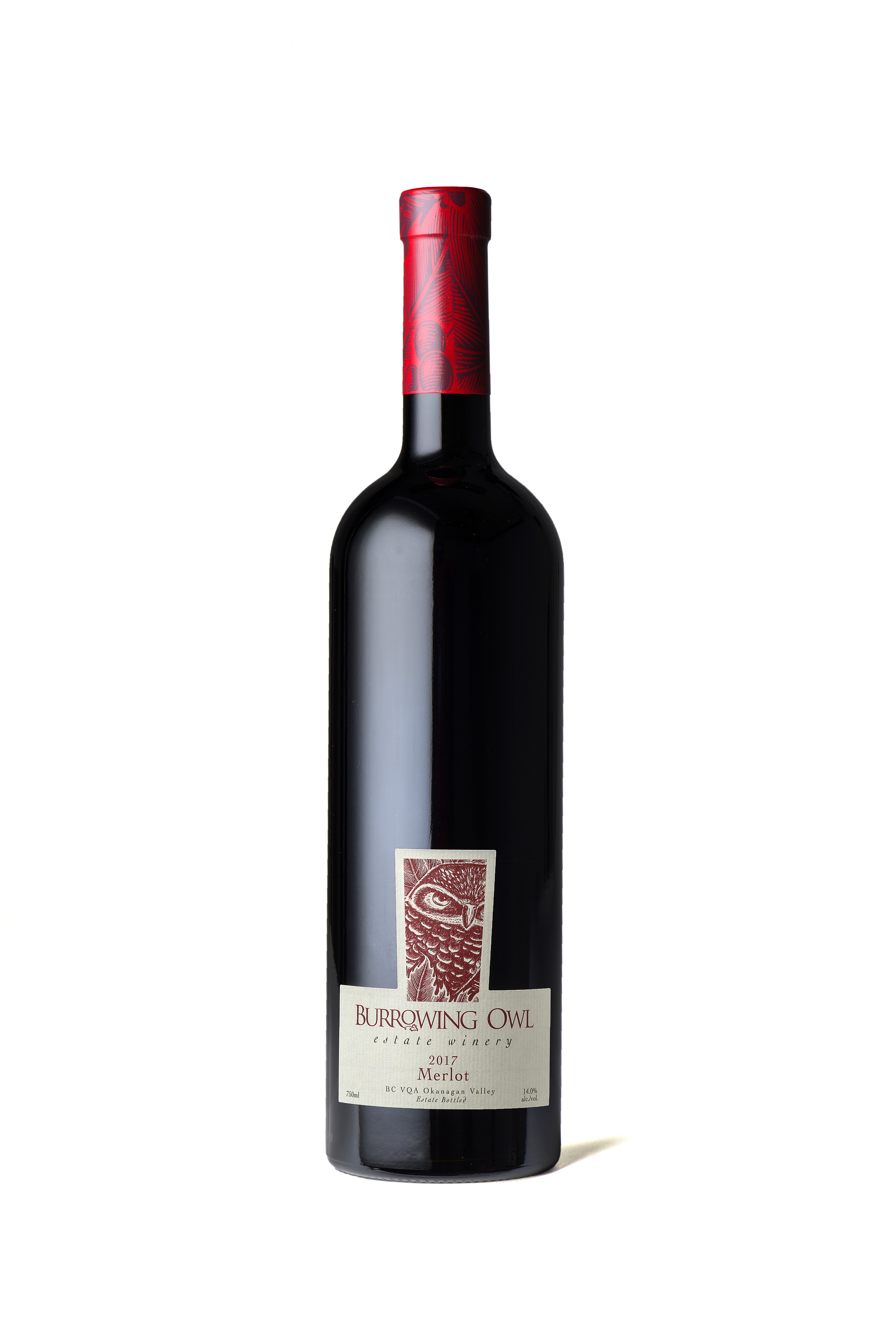 Merlot Burrowing Owl Estate Winery